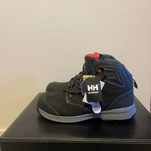 Helly Hansen Black and Gray Men's Safety Boots
